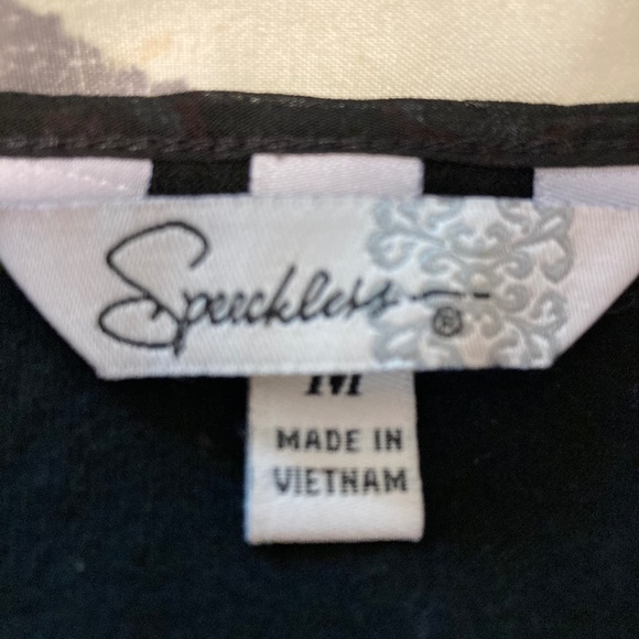 Speechless red black apple design 2 layer casual shirt - Picture 4 of 8